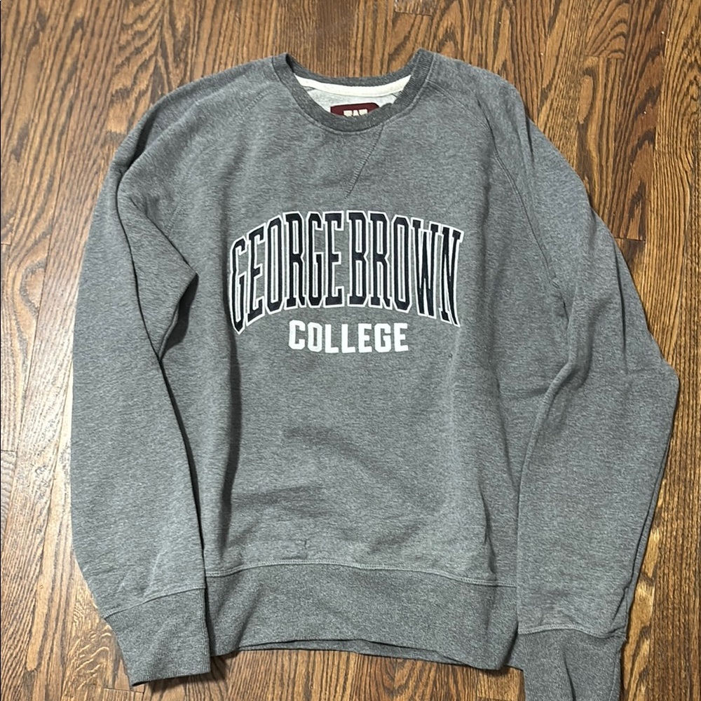 George Brown College Gray Sweatshirt